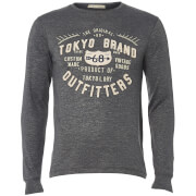 Tokyo Laundry Mens Timperley Jersey Long Sleeve Top Charcoal S Grey tokyo laundry kopen in de aanbieding Tokyo Laundry Mens Timperley Jersey Long Sleeve Top Charcoal S Grey tokyo laundry kopen in de aanbieding