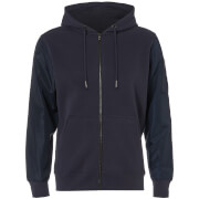 Dissident Mens Devo Contrast Sleeve Zip Through Hoody Navy M Blue dissident kopen in de aanbieding Dissident Mens Devo Contrast Sleeve Zip Through Hoody Navy M Blue dissident kopen in de aanbieding