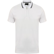 Polo Homme Henstridge Demi-Pan Dissident - Blanc - S - Blanc
