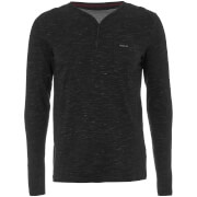 Dissident Mens Helter Mock Layered Long Sleeve Top Black S dissident kopen in de aanbieding Dissident Mens Helter Mock Layered Long Sleeve Top Black S dissident kopen in de aanbieding