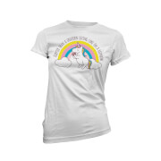 Happier Than A Unicorn Eating Cake On A Rainbow Womens White T Shirt L the unicorn collection kopen in de aanbieding Happier Than A Unicorn Eating Cake On A Rainbow Womens White T Shirt L the unicorn collection kopen in de aanbieding