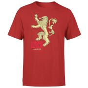 T-Shirt Homme Game of Thrones Lannister Hear Me Roar - Rouge - S - Rouge