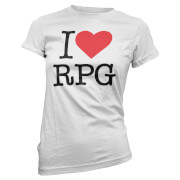 I Love Rpg Womens White T Shirt Xl the gaming collection kopen in de aanbieding