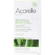 Bandes prêtes à l'emploi aisselles et maillot à l'aloe vera et à la cire d'abeille Acorelle – 20 bandes