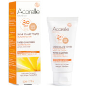 Crème solaire teintée bio SPF 30 Acorelle – Doré 50 ml