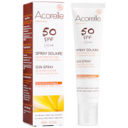 Spray solaire bio SPF 50 pour enfants Acorelle 100 ml