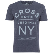 T-Shirt Homme Laramie Crosshatch - Bleu Marine - S - Navy