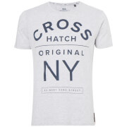 T-Shirt Homme Laramie Crosshatch - Gris Chiné - S - Gris