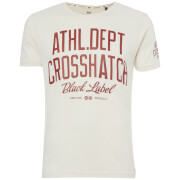 T-Shirt Homme Truman Crosshatch - Gris Beige - S - Gris