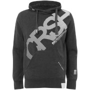 Crosshatch Mens Intersink Hoody Charcoal Marl S Grey crosshatch kopen in de aanbieding