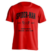 Geek Clothing Marvel Spider Man Mens Homecoming Queens Ny T Shirt Red L geek clothing kopen in de aanbieding Geek Clothing Marvel Spider Man Mens Homecoming Queens Ny T Shirt Red L geek clothing kopen in de aanbieding