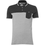 Polo Homme Othello Brave Soul - Gris Charbon Chiné - S - Gris