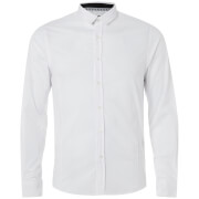 Brave Soul Mens Tudor Shirt White M brave soul kopen in de aanbieding