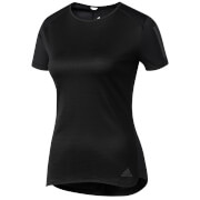 Adidas Womens Response Running T Shirt Black M adidas kopen in de aanbieding