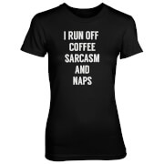 Tjunkie I Run Off Coffee Sarcasm And Naps Womens Black T Shirt Xxl tjunkie kopen in de aanbieding Tjunkie I Run Off Coffee Sarcasm And Naps Womens Black T Shirt Xxl tjunkie kopen in de aanbieding