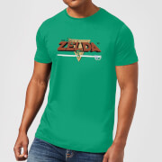 Nintendo The Legend Of Zelda Retro Logo Mens Green T Shirt L nintendo kopen in de aanbieding