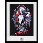 Suicide Squad Harley Quinn Monster 16 X 12 Inches Framed Photograph Suicide Squad Harley Quinn Monster 16 X 12 Inches Framed Photograph