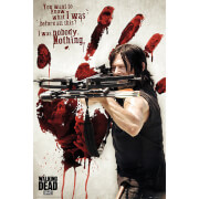 Gb Eye The Walking Dead Bloody Hand Daryl 61 X 915Cm Maxi Poster gb eye kopen in de aanbieding