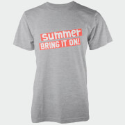 T-Shirt Homme Summer Bring It On! - Gris - S - Gris