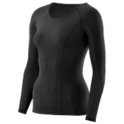 Skins Womens Dnamic Long Sleeved Top Black S skins kopen in de aanbieding