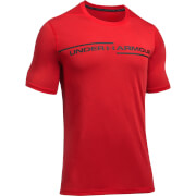 Under Armour Mens Threadborne Cross Chest T Shirt Red M under armour kopen in de aanbieding Under Armour Mens Threadborne Cross Chest T Shirt Red M under armour kopen in de aanbieding