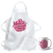 How To Cook That Make It A Great Week Apron and Mug Set