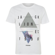 T-Shirt Homme Core Octopus Jack & Jones - Blanc - S - Blanc