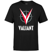 T-Shirt Homme Logo Rouge Valiant Comics - Noir - S - Noir