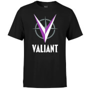 T-Shirt Homme Logo Violet Valiant Comics - Noir - S - Noir