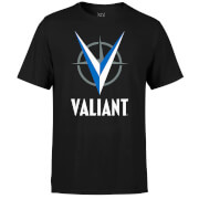 T-Shirt Homme Logo Bleu Colorway Valiant Comics - Noir - S - Noir