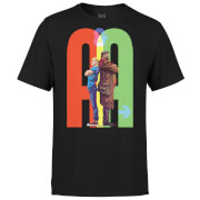 T-Shirt Homme Graphique Back To Back Archer and Armstrong Valiant Comics - Noir - S - Noir