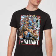 T-Shirt Homme Valiant Comics Valiant 01 - Noir - S - Noir