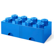 LEGO Brique de Rangement 8 Tenons - Bleu