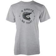 T-Shirt Homme In Gravity We Trust - Gris - S - Gris