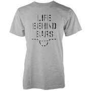 T-Shirt Homme Life Behind Bars - Gris - S - Gris
