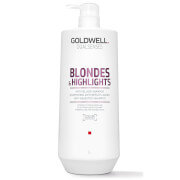 Goldwell Dualsenses Blonde And Highlights Anti Yellow Shampoo 1000Ml goldwell kopen in de aanbieding