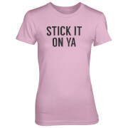 T-Shirt Femme Stick It On Ya - Rose - S - Rose