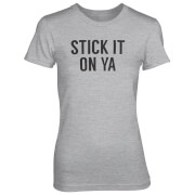 T-Shirt Femme Stick It On Ya - Gris - S - Gris