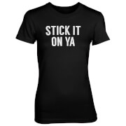 T-Shirt Femme Stick It On Ya - Noir - S - Noir