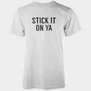 T-Shirt Homme Stick It On Ya - Blanc - S - Blanc