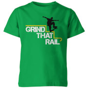 Own Brand Kids Grind That Rail Green T Shirt 7 8 Years own brand kopen in de aanbieding