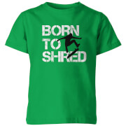 Own Brand Kids Born To Shred Green T Shirt 5 6 Years own brand kopen in de aanbieding