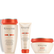 Kérastase Nutritive Shampoo, Conditioner and Hair Mask