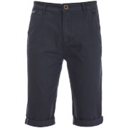 Brave Soul Mens Anderson Shorts Navy W32 Blue brave soul kopen in de aanbieding