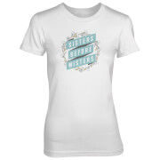 Sisters Before Misters Womens White T Shirt Xxl the friends collection kopen in de aanbieding