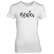 Besties Womens White T Shirt S the friends collection kopen in de aanbieding