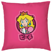 Housse de coussin Kanji Peach Nintendo - Smooth Linen