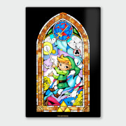 Nintendo Legend Of Zelda Sword Chromalux High Gloss Metal Poster nintendo kopen in de aanbieding