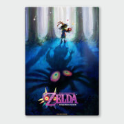 Nintendo Legend Of Zelda Majoras Mask Forest Chromalux High Gloss Metal Poster nintendo kopen in de aanbieding Nintendo Legend Of Zelda Majoras Mask Forest Chromalux High Gloss Metal Poster nintendo kopen in de aanbieding