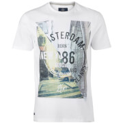 Threadbare Mens Spliced T Shirt White Xxl threadbare kopen in de aanbieding Threadbare Mens Spliced T Shirt White Xxl threadbare kopen in de aanbieding